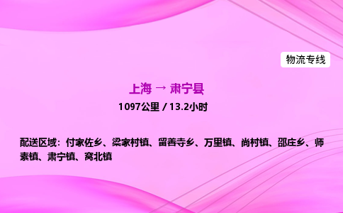 上海到肃宁县物流专线_上海物流到肃宁县_上海至肃宁县物流公司